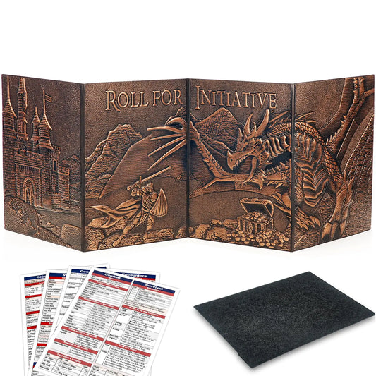 D&D Master's Deluxe 3D Faux Leather Screen