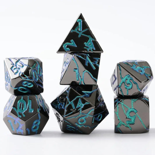 Cracked Meta TTRPG Dice Set
