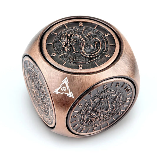 7-in-1 Metal DND Dice Set Unique Dice Spinner